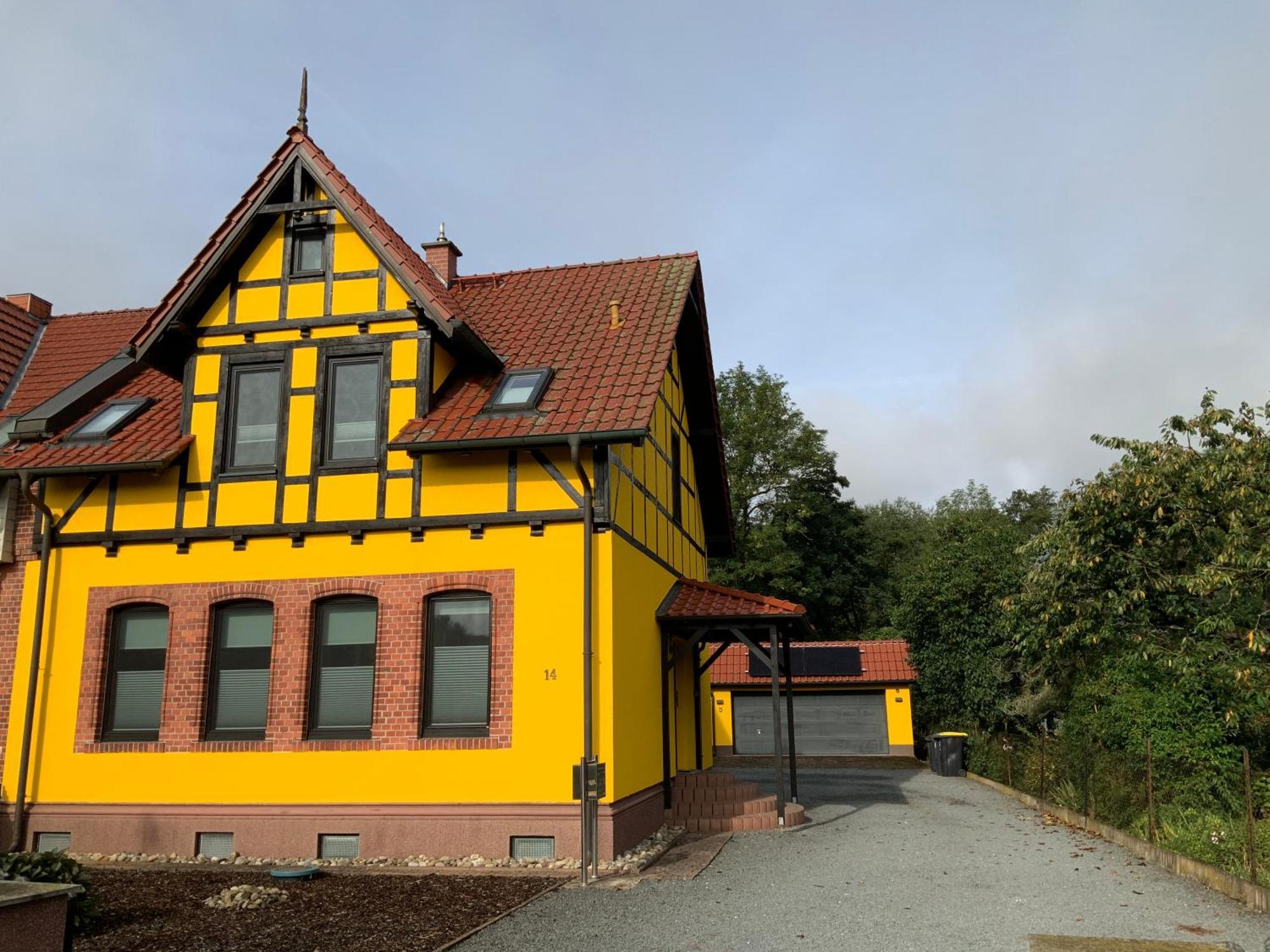 Neurenovierte Fewo Harztor Nordhausen Exteriör bild